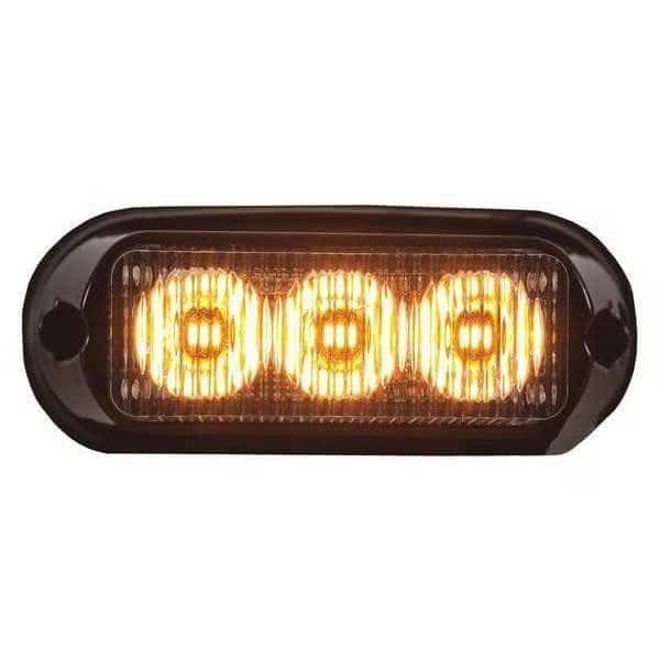 Strobe Light,3 Amber LEDs,12-24V,4" , Mfr#: 8891120