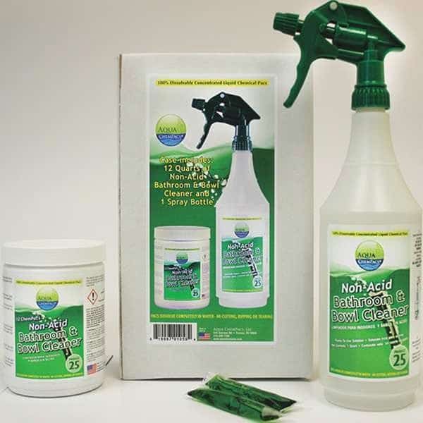 Non-Acid Bathroom and Bowl Cleaner Kit