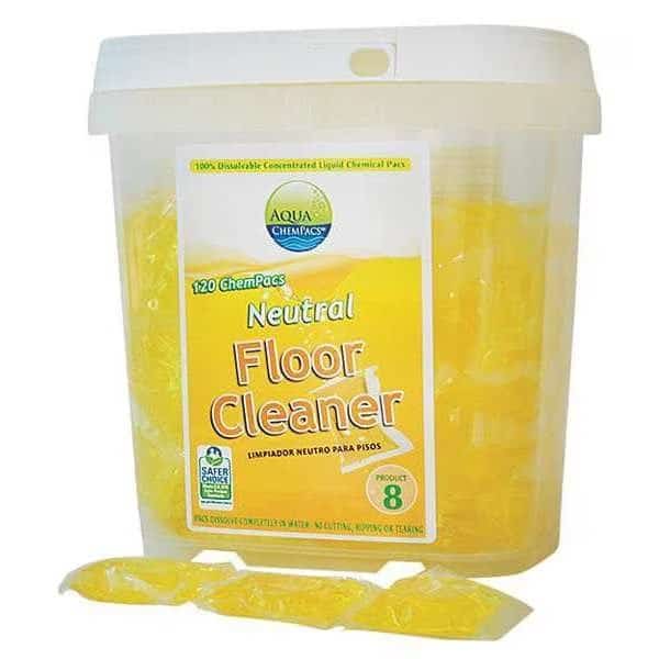 Neutral Floor Cleaner, 120 per pk., Bucket