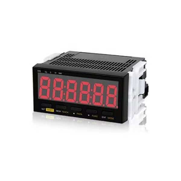 Tachometer, Relay/Analog Out, 100-240VAC, SHIMPO, Mfr# DT-501XA-CPT-FVC