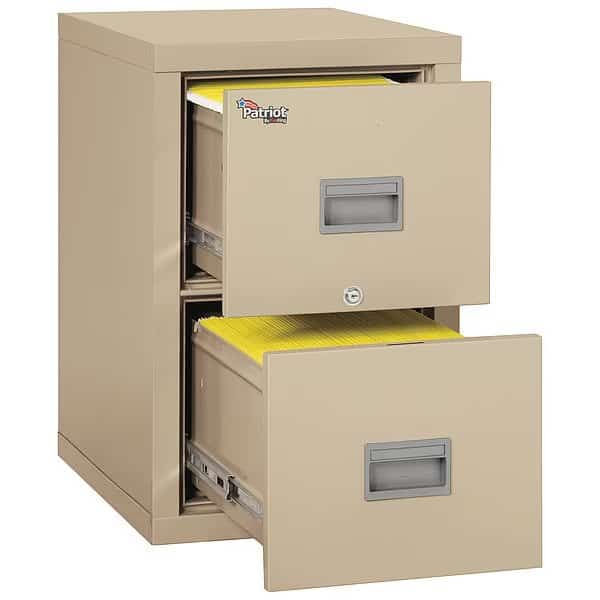 Fire Resistant File Cabinet,2-Drw Ltr /, Mfr#: 2P1825-CPA, FIREKING