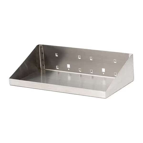 12 In. W x 6 In. D Stainless Steel Shelf for Stainless Steel LocBoard