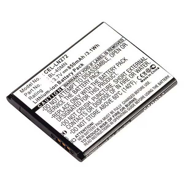 Dantona Battery - For Cell Phone - Battery Rechargeable - 850 mAh - 3.7 V DC - 1-/ Pack