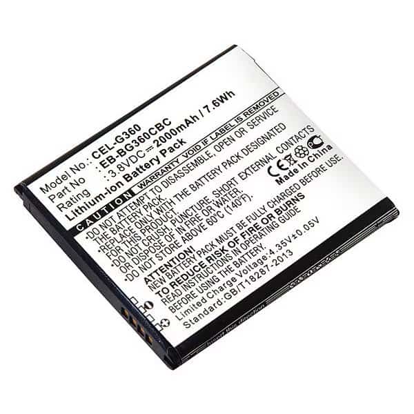 Battery 3.8 Volt Lithium Ion Ultralast Cellular Phone/Smart Phone Battery