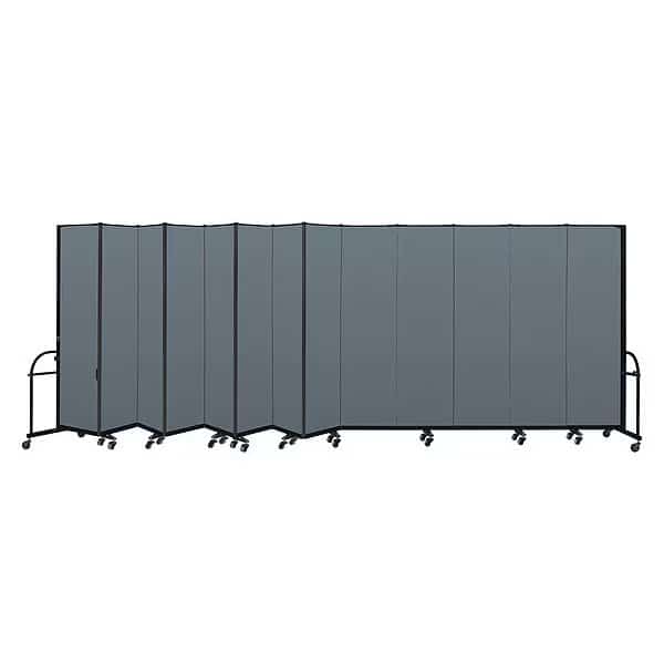 Heavy Duty Room Divider, 13 Panel, 7 ft. 4