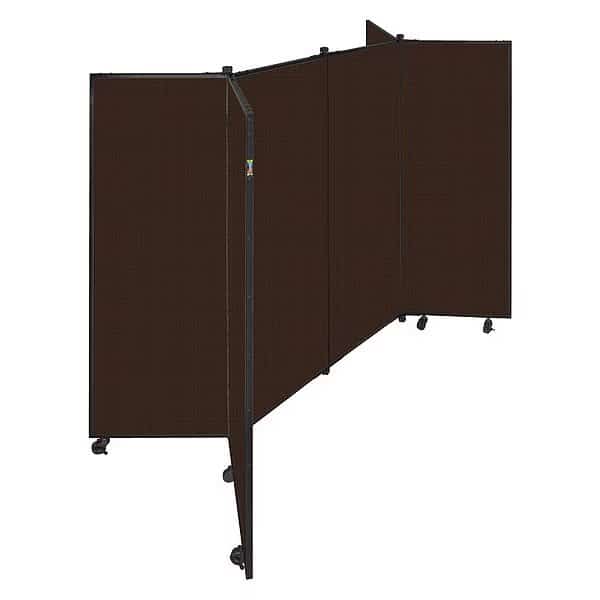 Display Tower,6 Panel,5ft.9"H,Dark Brown, Mfr#: CDS606-DD, SCREENFLEX