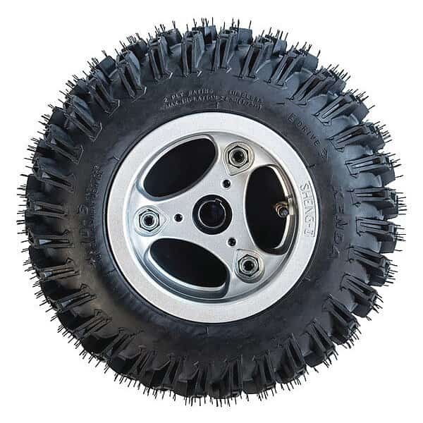 Pneu Drive Wheel, 13" x 4.5", LH, 24V