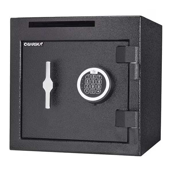 Drop Slot Depository Safe, 1.12 cu ft, Steel