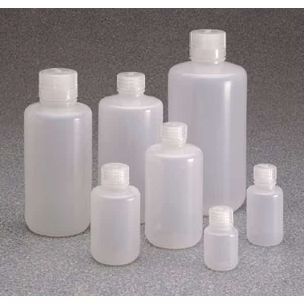 Bottle, 61 mm H, Natural, 34 mm Dia, PK12