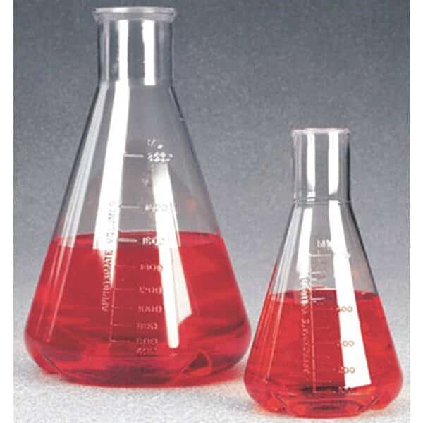 Erlenmeyer Flask, 1 L, Round, PK2