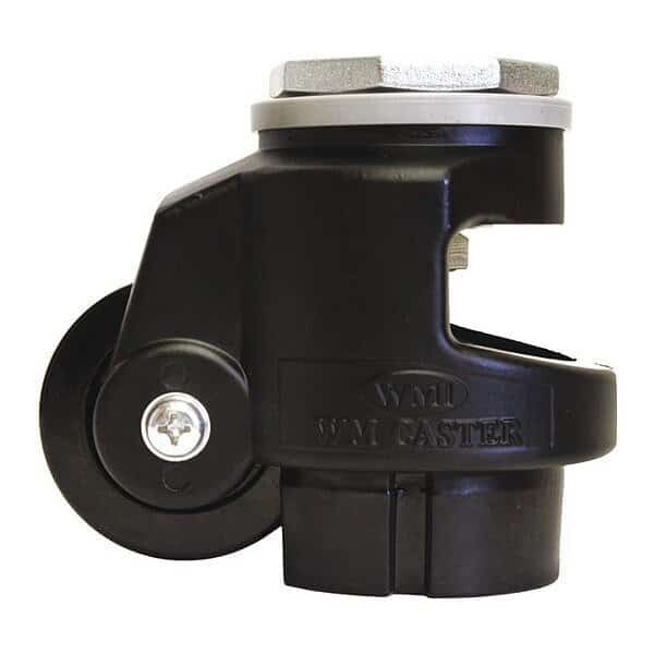 Roll/Set Leveling Caster,Load Rating 11, Mfr#: WMI-120S-BLK, WMI