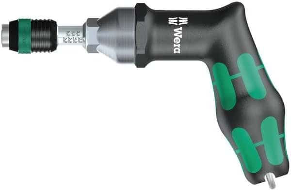 Torque Screwdriver, 1/4", 3 to 6 Nm, Wera, Mfr#: 05074702001