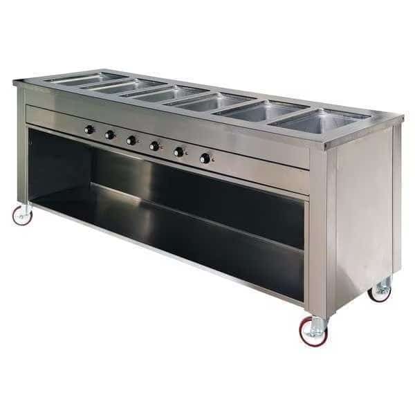 Hot Food Table, 6 Well