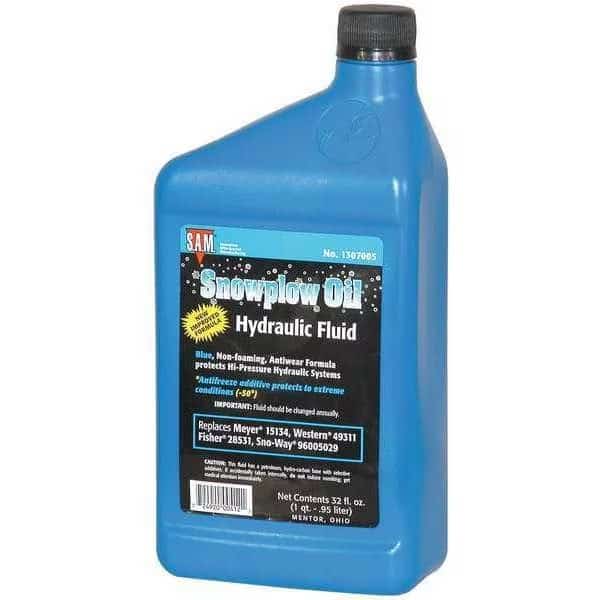1 qt Bottle, Snowplow Hydraulic Fluid, Not Specified ISO Viscosity, Not Specified SAE, 12 PK