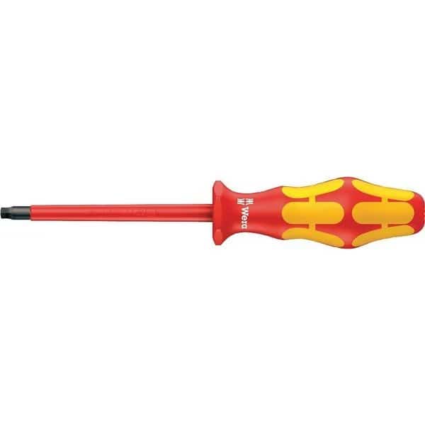 Insulated Square Screwdriver #2 Round, Wera, Mfr#: 05004781001