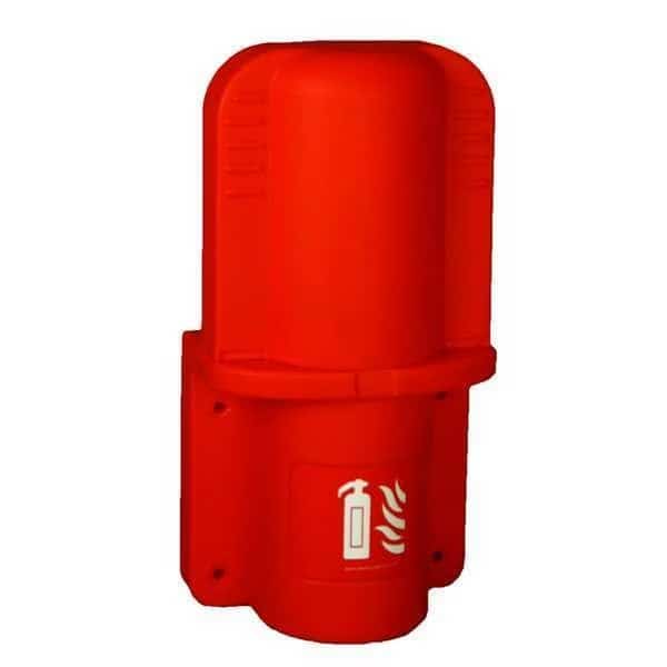 Fire Extinguisher Cabinet, Surface Mount, 16 in Height, 5 lb, Plastic, JONESCO, Mfr# JFEX03