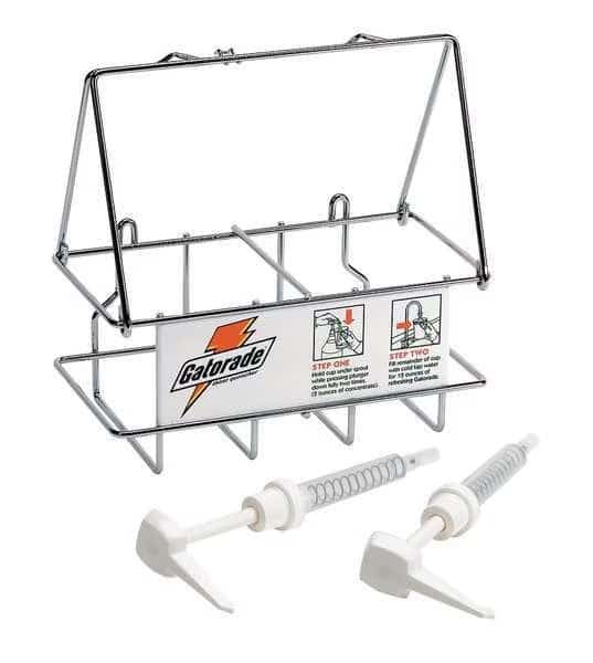 Wire Rack Dispenser, Two Pumps