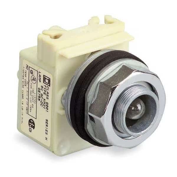 Pilot Light, No Lens, Incandescent, SCHNEIDER ELECTRIC, Mfr# 9001KP38