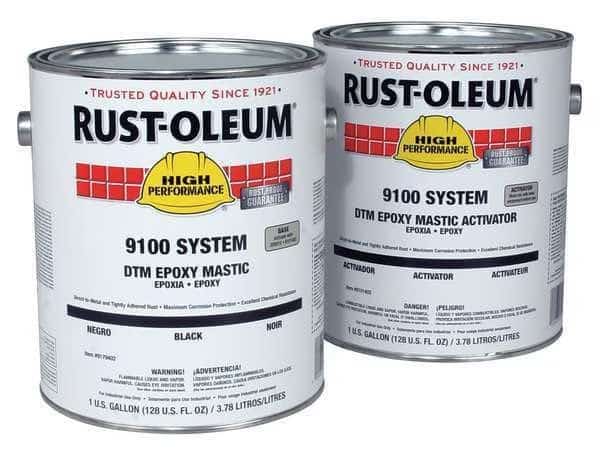 Epoxy Activator and Finish Kit, Safety Green, Gloss, (2) 1 gal, 9100 Series