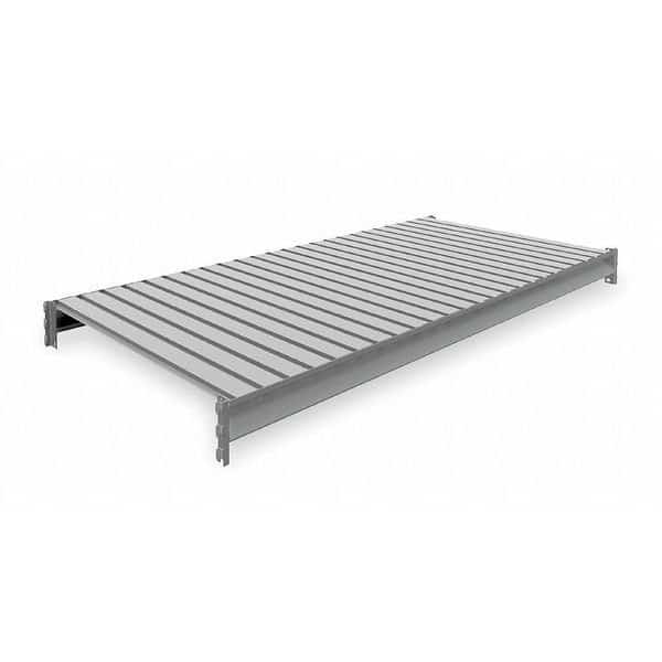 Shelf, 36 in D, 72 in W, Industrial Gray