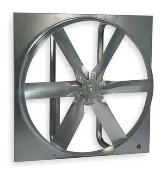Std Duty Fan, 17,349 cfm, 115/208-230V, DAYTON, Mfr# 7CF31