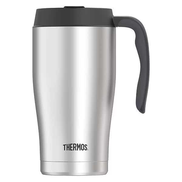 Stainless Steel Mug, 22 oz., Stainless Steel, Hot 5 Hrs, Cold 16 Hrs, Thermos, Mfr#: TS1030SS4
