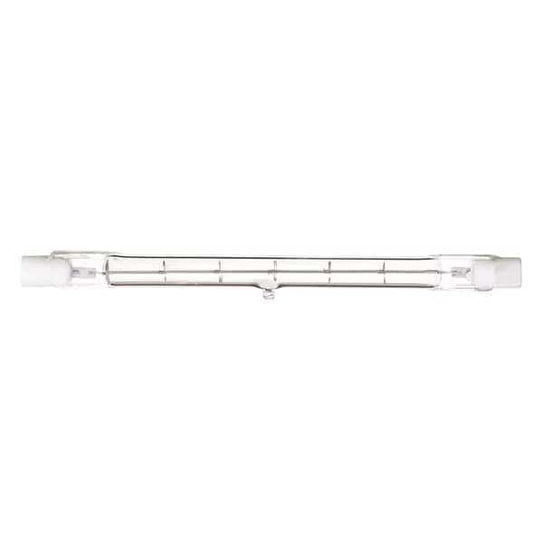 300W T3 Halogen Light Bulb - Double Ended Recessed Single Contact Base - Clear Finish, SATCO, Mfr# S3104