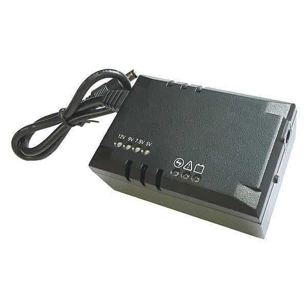 Battery Backup + Surge Suppressor; 2000mAh capacity