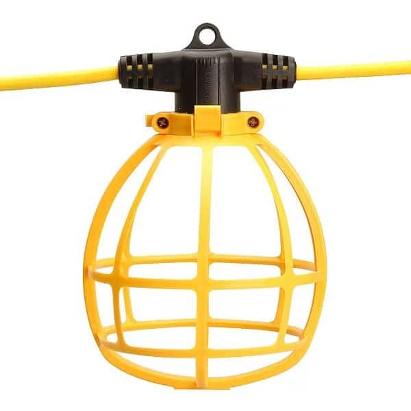 Job Site Light, 1500 lm, 10 Lamp Heads