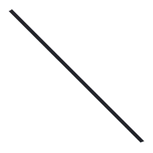 Peel and Stick Ties, 5 1/2", Black, PK1000