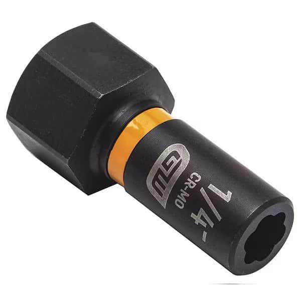 1/4" Drive Bolt Biter Impact Extraction Socket 1/4-"