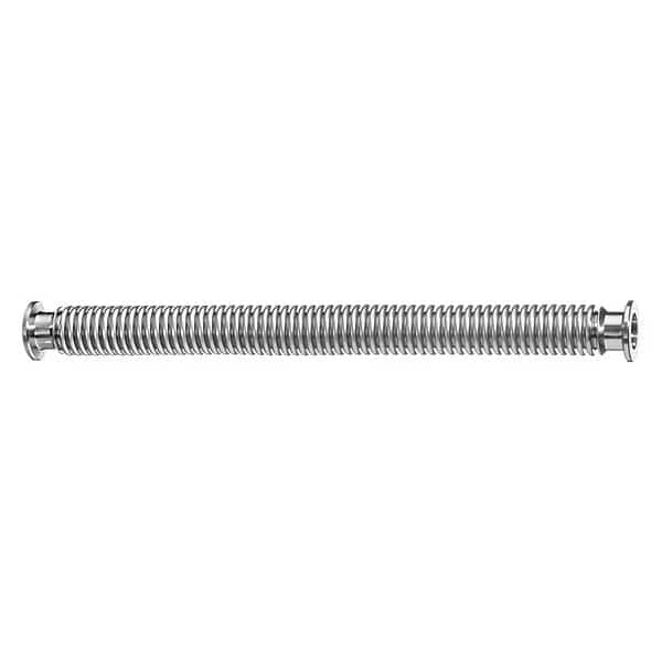 Flexible Hose for Vacuum Fitting, 24" L, 1/1/2" Tube