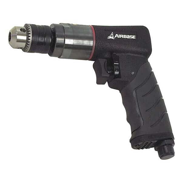 Air Drill, Reversible, Industrial, 3/8 In., 6.1CFM