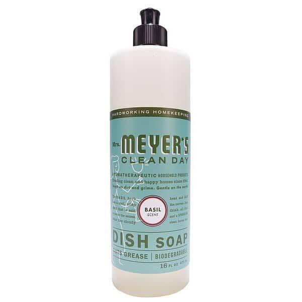 Clean Day Dish Soap, Basil, 16 oz., PK6