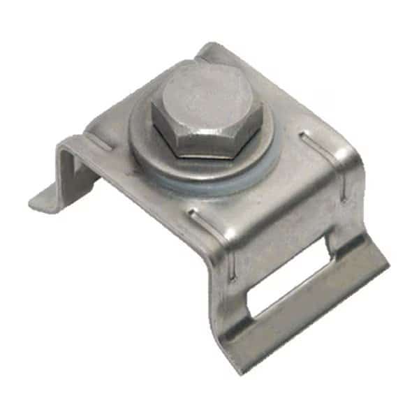 Single Bolt, Galvanized Steel, 3/4", PK25, 25 PK