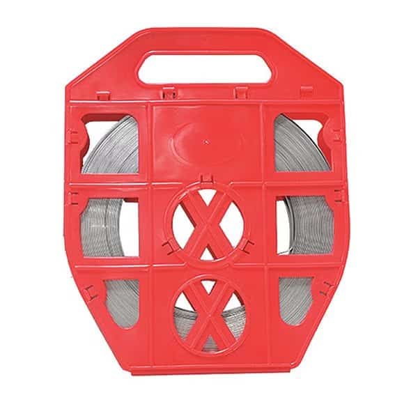 Band, 304 Stainless Steel, 3/4"X0.020"X100Ft, Red Plastic Dispenser
