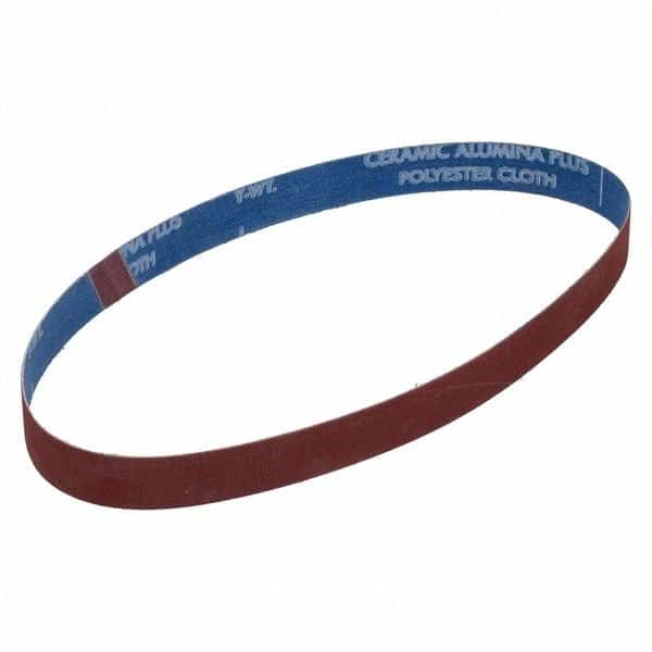 Sanding Belt, Coated, Ceramic, 120 Grit, Medium, SG R981
