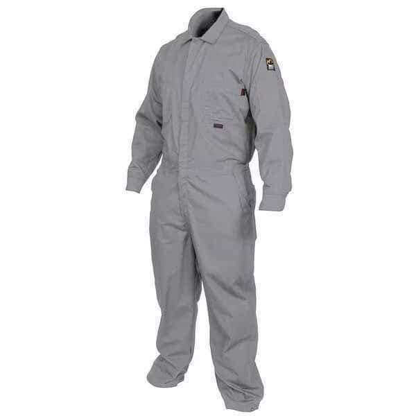 Coverall, 8.7 cal/sq cm ATPV, X2, MaxComfort(TM), Snap Closure, Zipper Closure