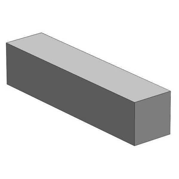 Flat Bar Stock, Aluminum, 2 in Over. W