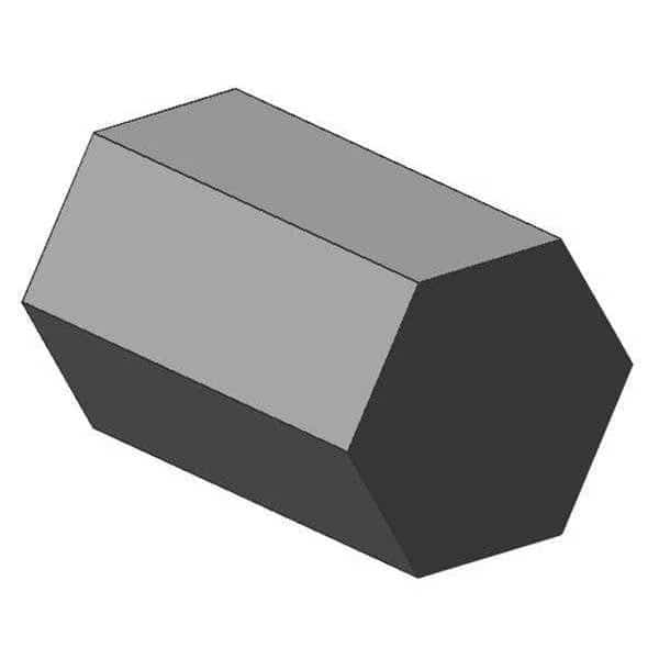Stainless Hex Bar, 36 in Overall L