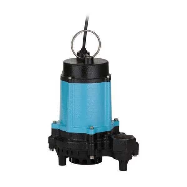 Sump Pump, Cast Iron Body, 1/2 hp