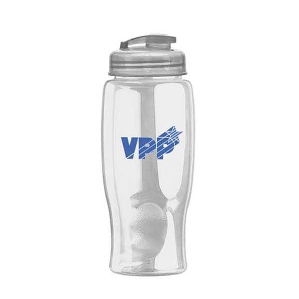 Water Bottle, 27oz., Clear