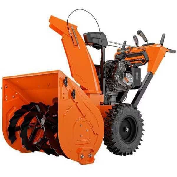 Gas-Powered Walk-Behind Snow Blower, Gas, 28 in Clearing Path, 16 in Auger Diameter