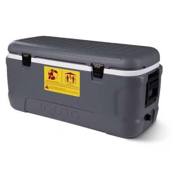 Chest Cooler, 120 qt, 17-7/10"H, 17-19/50"W