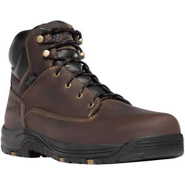 Men's 6 in Aluminum Toe 6-Inch Work Boot, Brown, 11 1/2, D, 19453