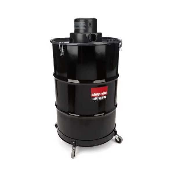 Shop Vacuum, 55 gal, Steel, 80 cfm
