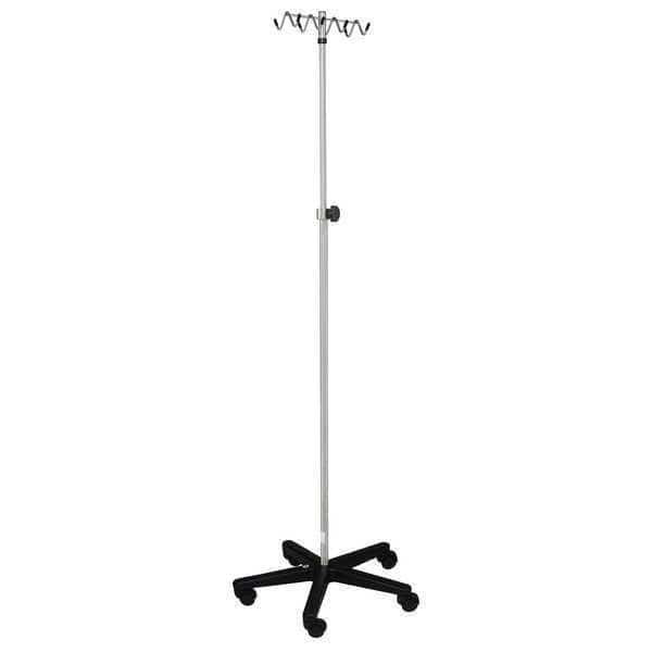IV Pole, SS, 110" H, 8 Hooks
