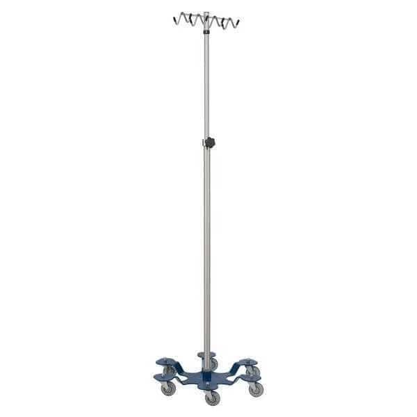 IV Pole, SS, 90" H, 8 Hooks