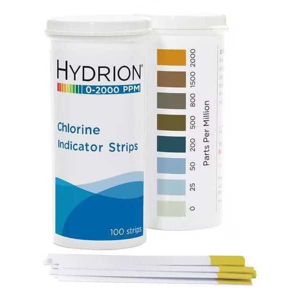 Test, 0-2,000 ppm Free Chlorine