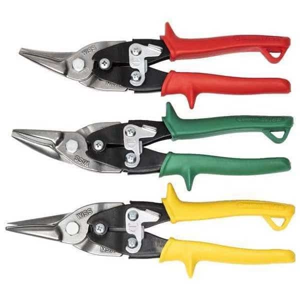 3 Piece Compound Action Aviation Snip Set